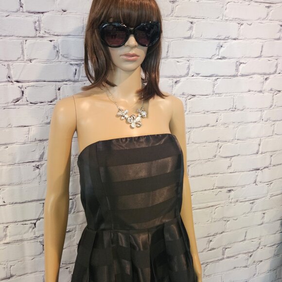 LBD!! GRACIA- black strapless cocktail dress - Picture 5 of 11